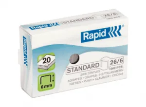 Sešívačky 26/6 Rapid Standard 1000 ks (24861300)