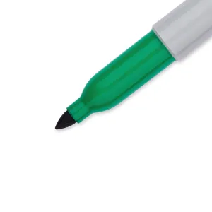 Jemný permanentní popisovač Paper Mate, zelený kulatý hrot (S0810960)