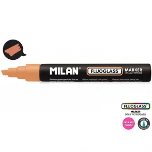 Milan specializovaný popisovač pro fluorescenční sklo, oranžový 2,0-4,0 mm zkrácený hrot (591293212)