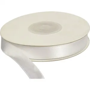 Saténová stuha Titanum Craft-Fun Series bílá 12mm 25m (311948)