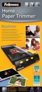 Zastřihovač Fellowes neutron A4 - černý 10k. 78 mm x 476 mm x 218 mm (5410001)