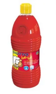 Giotto Be-Be temperová barva: červená 1000ml 1 barva. (467508)