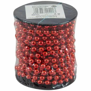 Řetízkové korálky Arpex na cívce červené 6mm (BN7087CZE-4213)