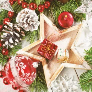 Vánoční ubrousky Pol-mak - mix 330 mm x 330 mm (SL GW)