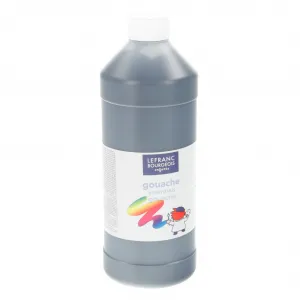 Plakátové barvy Lefranc&Bourgeois barva: černá 1000ml 1 barva. (188523)