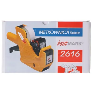 Best 2616/20 dvouřadý etiketovací stroj černý