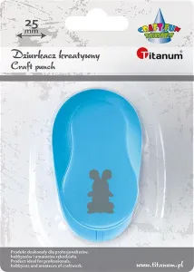 Titanum Craft-Fun Series 25mm dekorativní děrovačka zajíček (T-8810-93e)