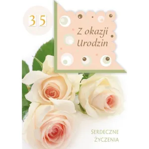 Vystřihovací narozeninové přání Pol-Mak s nastavitelnými čísly B6 (B6S_URPA)