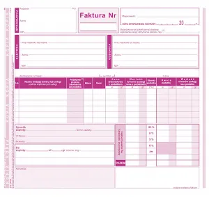Ofsetový tisk Michalczyk i Prokop faktura 2/3 A4 81k. (148-2E)