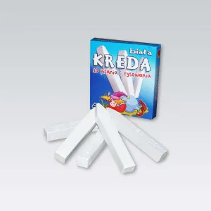 Mar-Bor B2 křída barva: bílá 6 ks