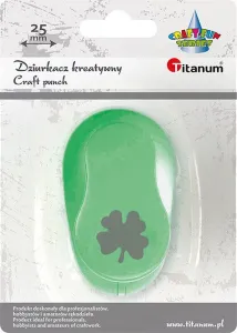 Titanum Craft-Fun Series 25mm dekorativní děrovačka čtyřlístek (T-8810-123e)