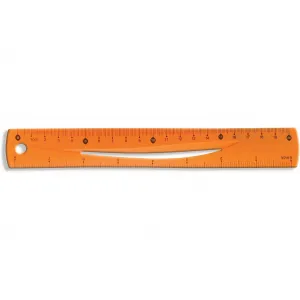 Plastové pravítko Tetis ohebné 20 cm (BL020-RB)