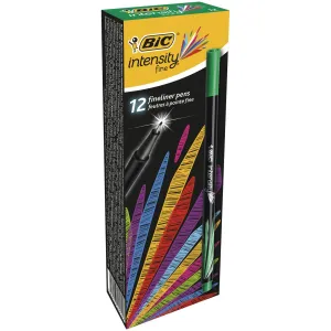 Inkoustové pero Bic POINT, zelené 0,4 mm, 1 barva (942068)