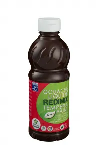 Lefranc&Bourgeois REDIMIX temperová barva: hnědá 500ml 1 barva. (188016)