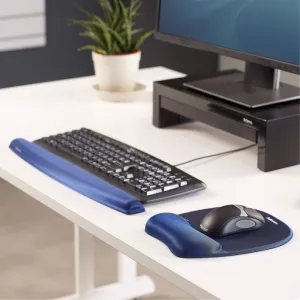 Podložka pod myš Fellowes Memory Foam navy blue (9172801)