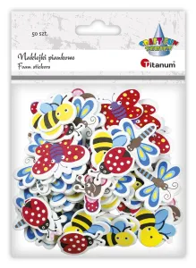 Nálepka (samolepka) Titanum Craft-Fun Series pěnový hmyz (7523)