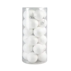 Arpex baubles sada lesklých baubles (BN0356)