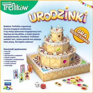 Vzdělávací hra Trefl Birthday party Treflik family (02065)