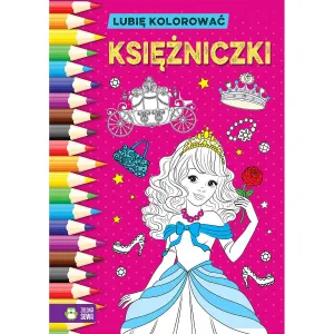Vzdělávací brožura Zielona Sowa Rád vybarvuji. Princezny