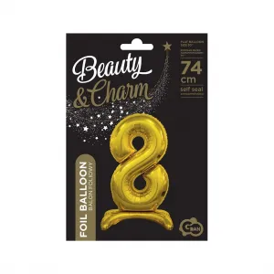 Godan Beauty&Charm gumový balónek zlatý 750mm 30cal (BC-ASZ8)