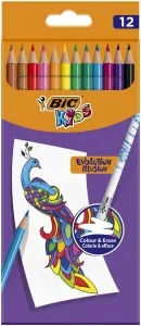 Bic Kids ILLUSION pastelky 12 barev (989683)