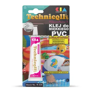 Lepidlo Technicqll v tubě na měkké PVC 20ml (R-334)