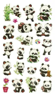 Titanum Craft-Fun Series Panda vypouklá samolepka (JN-U038)