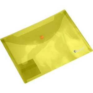 Složka na obálky PP Titanum A5, žlutá, průhledná, pruhovaná (TK5TYL)