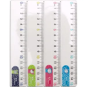 Plastové pravítko M&G 15 cm (MG ARL960H9)