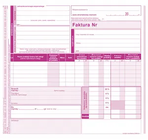 Ofsetový tisk Michalczyk i Prokop faktura 2/3 A4 81k. (118-2E)