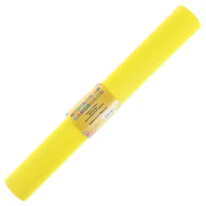 Titanová vlnitá lepenka citron - citron 500 mm x 700 mm (706)