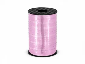 Plastová stuha Partydeco růžová 5 mm 225 m (PRM5-081)