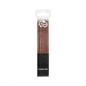 Narozeninová svíčka Godan Platinium růžovo-zlatá (7C-SPSR)