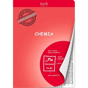 Sešit s chemickou tématikou Gatis A5 60k. mřížka