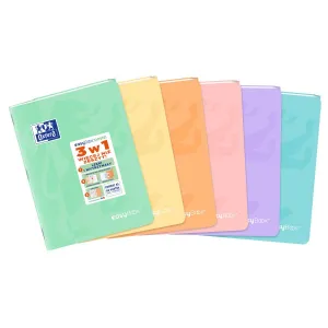 Sešit Oxford EASYBOOK PASTEL A5 60k. Šňůra 90g (400161236)