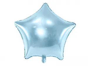 Fóliový balónek Partydeco Star, 48 cm, 19 palců, modrý (FB3M-011)