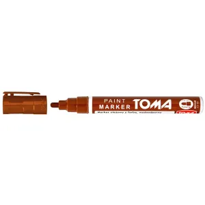Olejový popisovač Toma, oranžový 2,5mm kulatý hrot (TO-440 5 2)