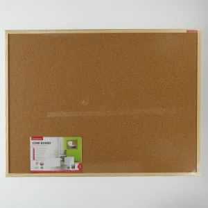 Korková tabule Memoboards v dřevěném rámu 800 mm x 600 mm (TC86)