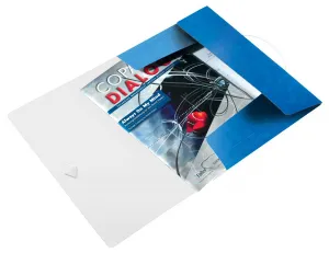 Leitz Wow A4 plastový pořadač barva: modrá (45990036)