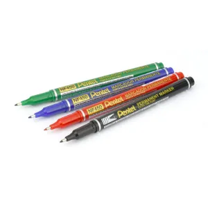Permanentní popisovač Pentel, černý, kulatý hrot 0,6-1,0 mm (NF450)
