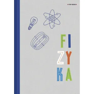 Notebook TOP-2000 s fyzikální tematikou A5 80k. 70g kontrola 150 mm x 210 mm (400160623)