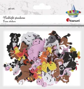 Titanum Craft-Fun Series pěnový ornament se zvířaty na statku (16077A)