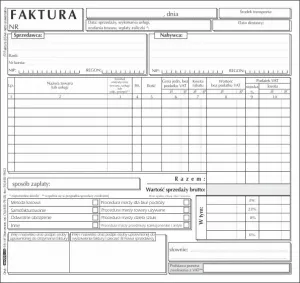 Vlastní tisk faktury Stolgraf DPH 2/3 A4 netto univerzální 2/3 A4 100k. (F7)