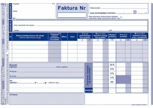 Vlastní tisk Michalczyk i Prokop DPH faktura A5 80k. (103-3E)