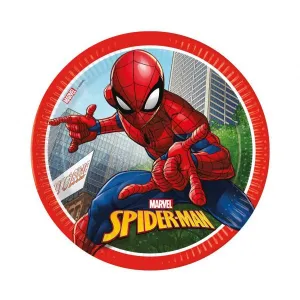 Jednorázový talíř Godan Spiderman Ø 230 mm 8 ks (93863)