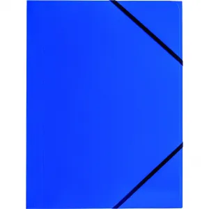 Kartonová složka Tetis A4 s gumou barva: modrá 320 mm x 240 mm (BT600-N)
