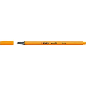 Tenké inkoustové pero Stabilo, oranžové 0,4 mm, 1 barva (88/54)