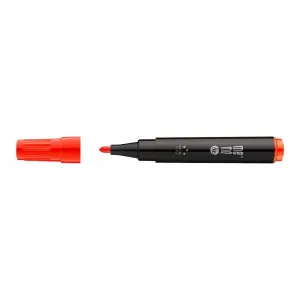 Červený permanentní popisovač Memobe, červený 3,0mm kulatý hrot (MM200-05)