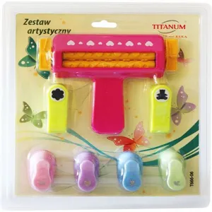 Titanum art set krimpovací stroj, embosery, razidla