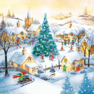 Vánoční ubrousky Pol-mak - mix 330 mm x 330 mm (SL GW)